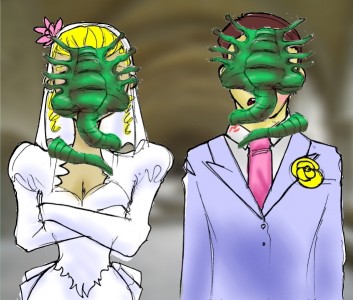 Aliens ruined my wedding