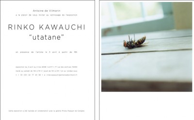 Utatane • Invitation for Rinko Kawauchi (Paris)