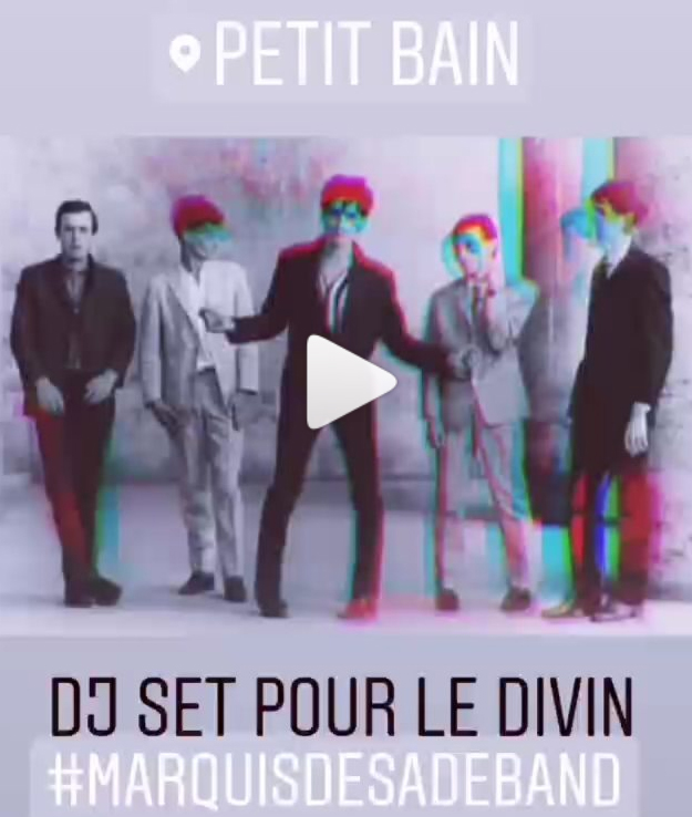 DJ set after show MARQUIS DE SADE