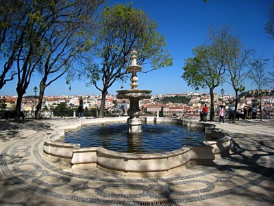 Une fontaine
