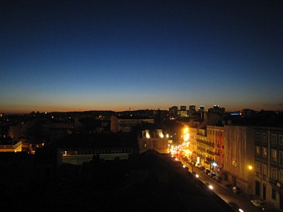 La vue depuis notre chambre