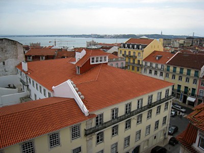 La vue depuis la terrasse