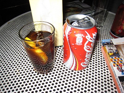 Je bois un coca