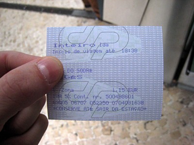 J'achète un ticket