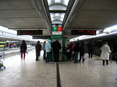 Nous allons à la gare