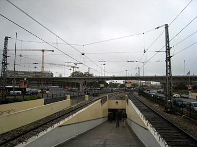 Nous arrivons à Algés