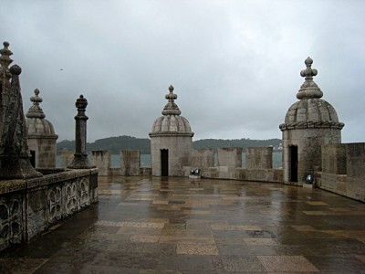 Une grande terrasse