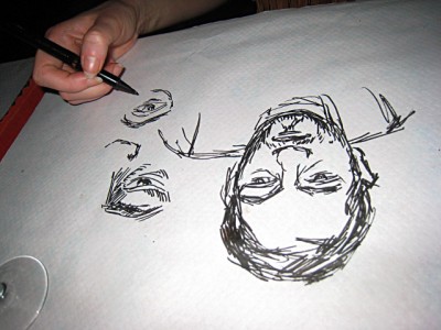 Marjolaine me dessine