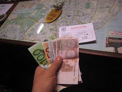 Nous réglons la note