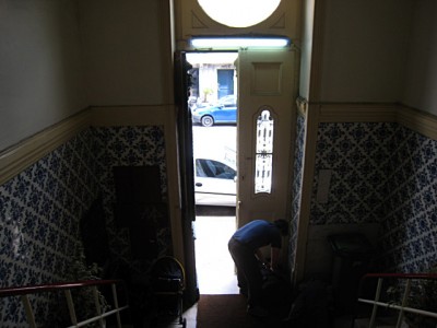 Nous passons à l'hôtel prendre nos affaires