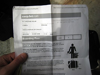 Mon billet