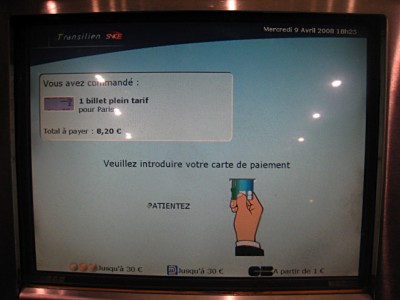 J'achète un ticket