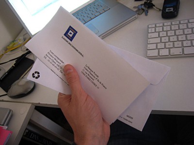 Je reçois des lettres de relance de la part de La Poste
