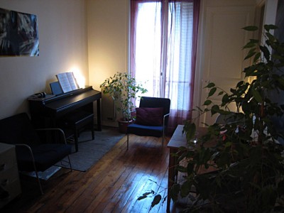 Nous l'installons dans mon salon
