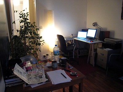 Le salon dans sa nouvelle configuration