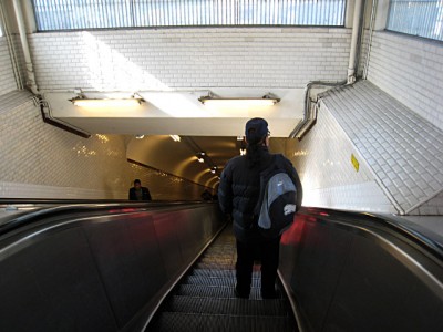 Je prends le métro