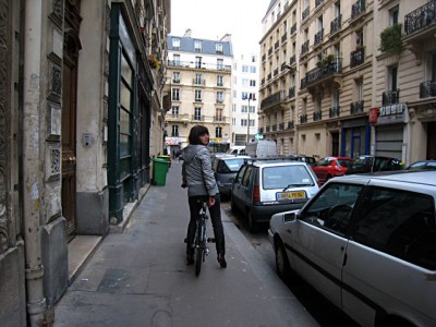 Nous partons en vélo