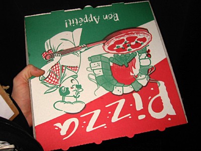 Je me suis acheté une pizza