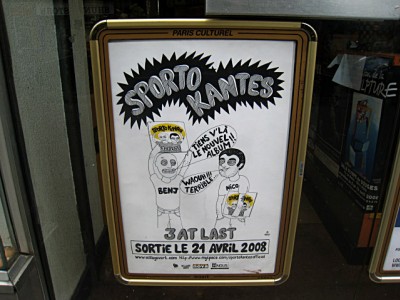 Nous croisons l'affiche que Marjolaine a faite pour les Sporto Kantes