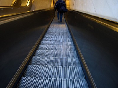 Je descends dans le métro