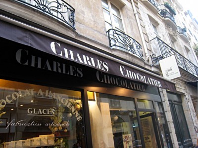 Nous allons chez Charles Chocolatier