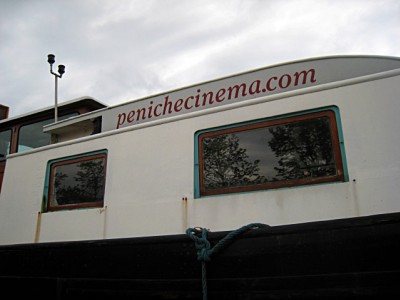 L'adresse du site internet de la péniche
