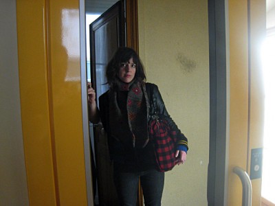 Marjolaine rentre chez elle