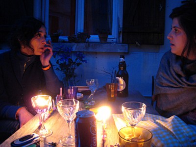 La nuit tombe