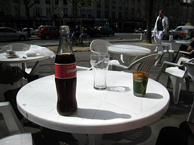 Je bois un coca