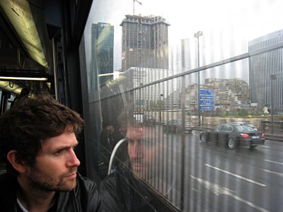 Nous arrivons à la Défense