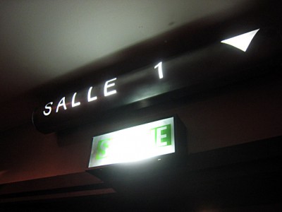 Nous entrons dans la salle
