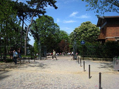 Nous allons au parc des Buttes-Chaumont