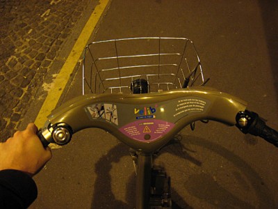 Je pédale