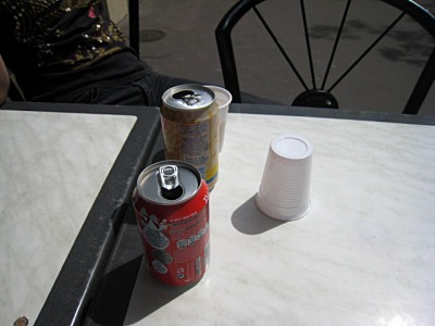Je bois un coca
