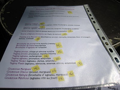 Je regarde la carte