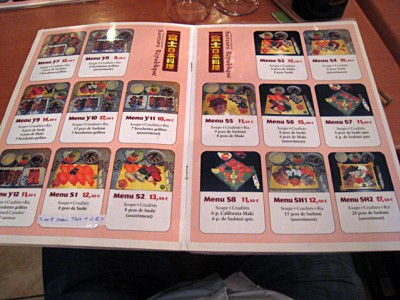 Je regarde la carte