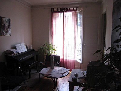 Nous retournons chez moi