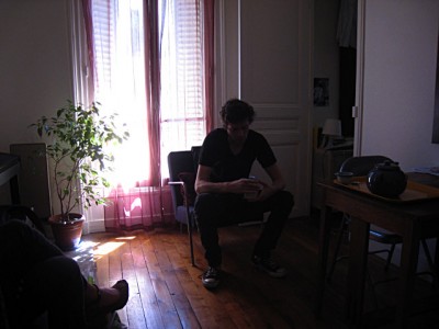 Nous retrouvons Olivier chez moi