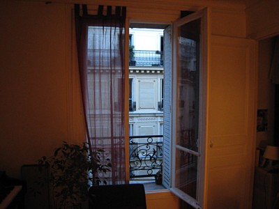 J'ouvre la fenêtre