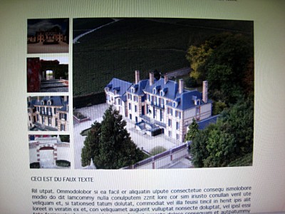 Nous travaillons sur Taittinger