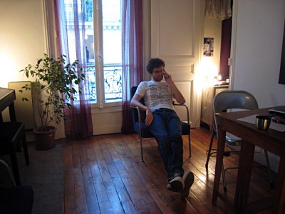 Olivier téléphone