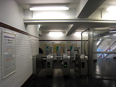 Je prends le métro