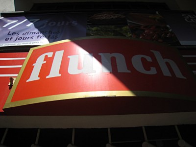 Nous allons à Flunch