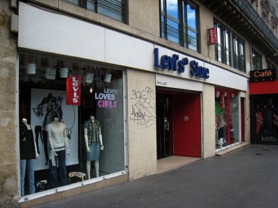Nous allons chez Levi's