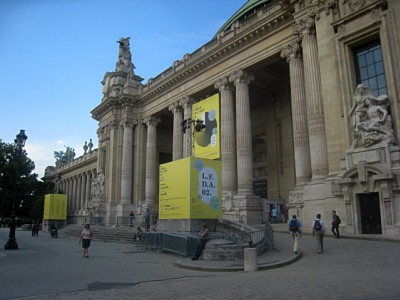 J'arrive au Grand Palais