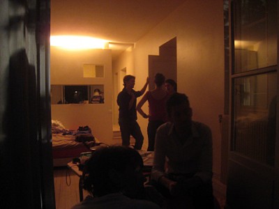 La nuit tombe