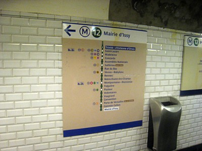 Direction Mairie d'Issy