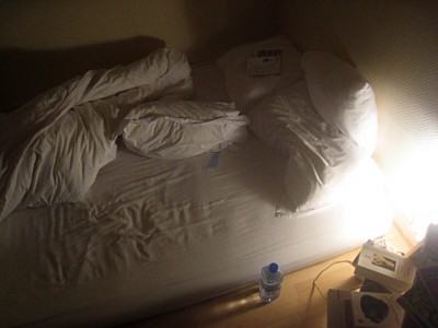 Nous nous couchons