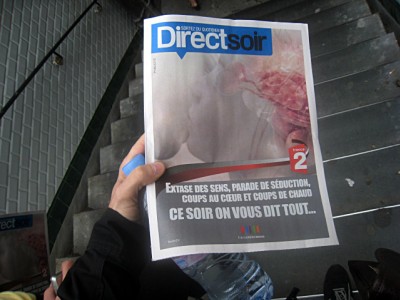 Je prends le métro