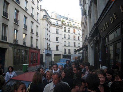 Il y a foule